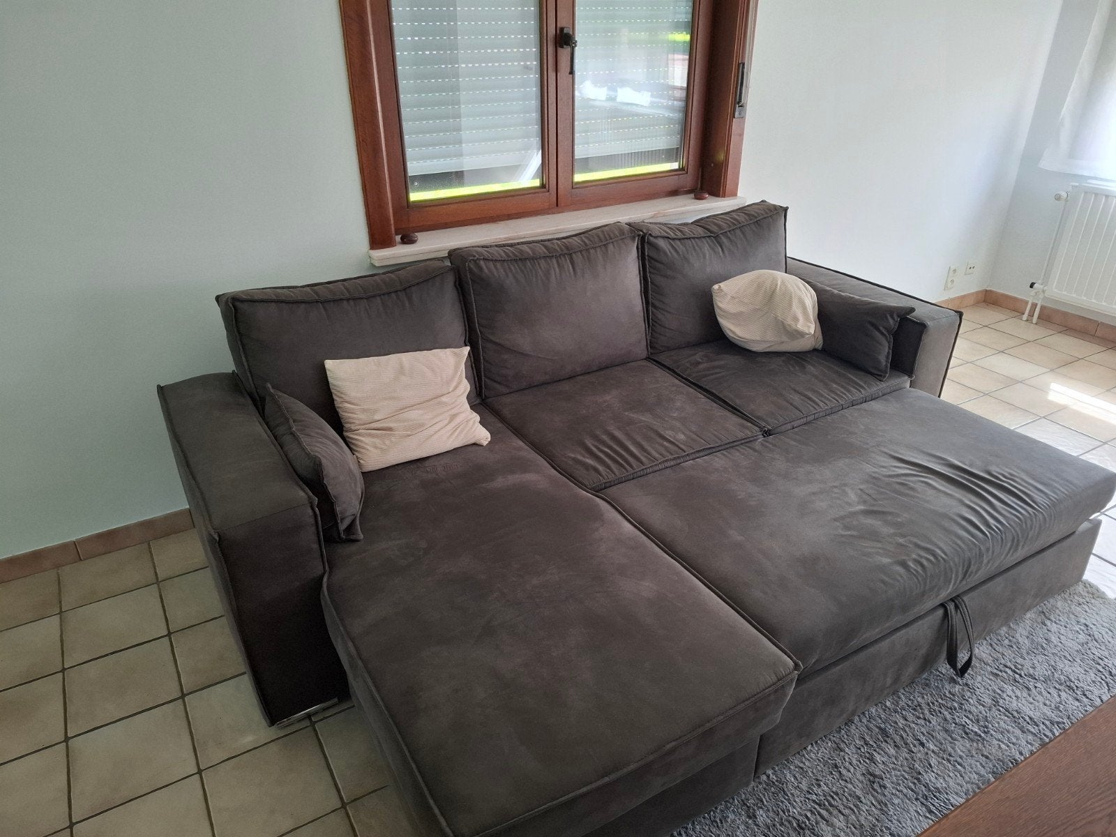 Zetel L-vorm, Ophalen