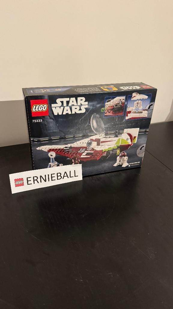 LEGO 75333 / Obi-Wan Kenobi's Jedi Starfighter / NIEUW, Ophalen of Verzenden, Nieuw, Complete set, Lego