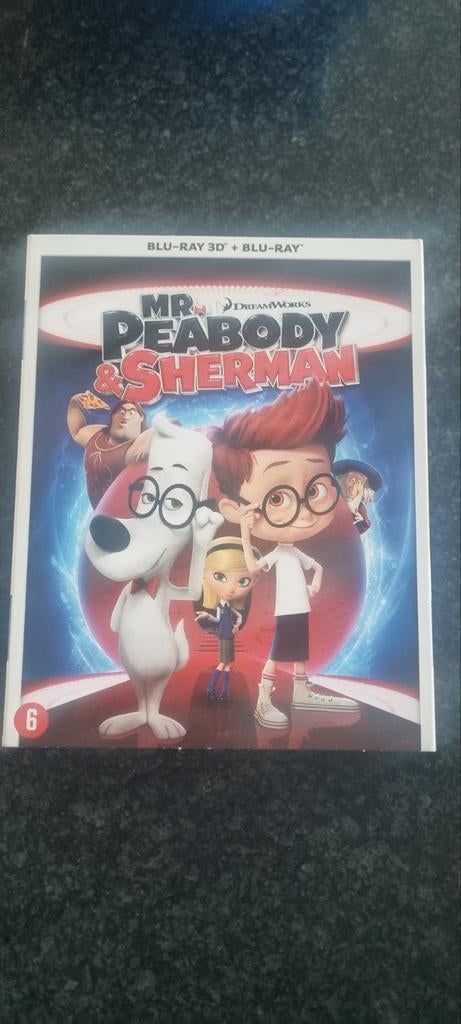 Mr. Peabody blue ray 3D NL FR, Enlèvement ou Envoi
