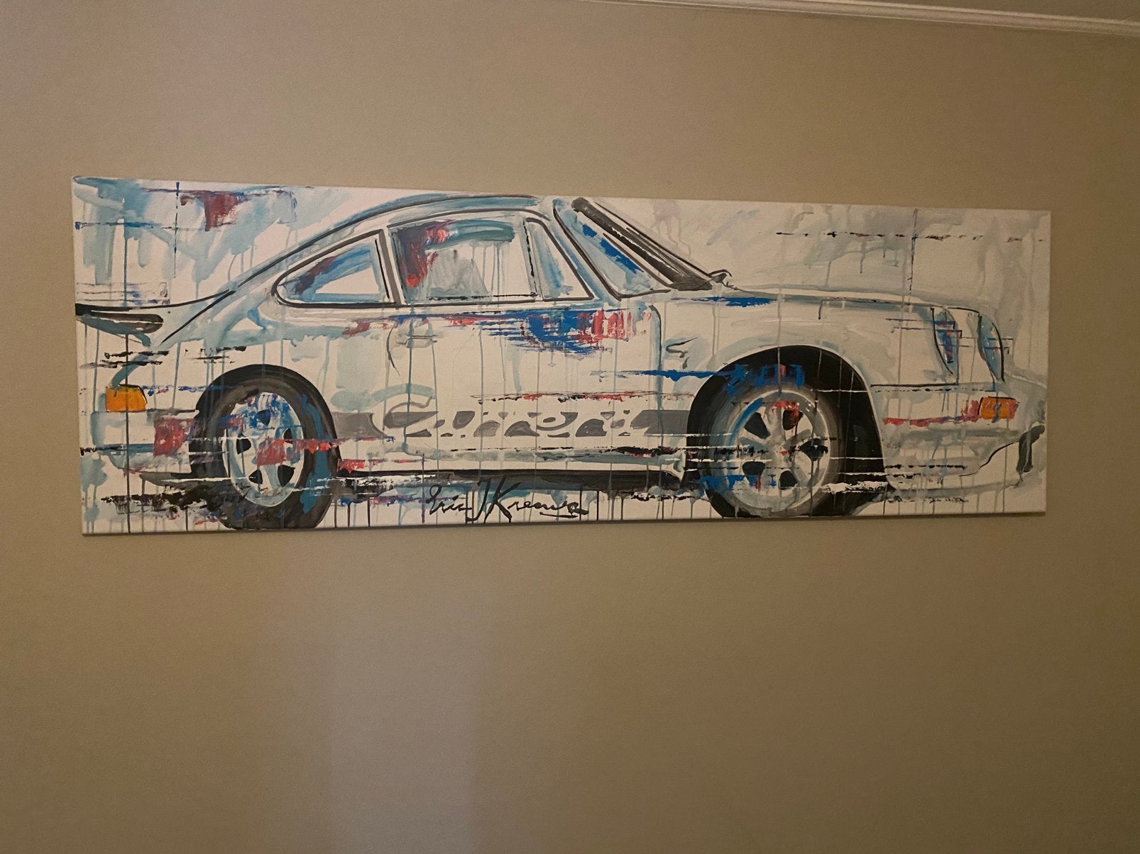 Aquarel.  Eric jan kremer, Ophalen, Aquarel
