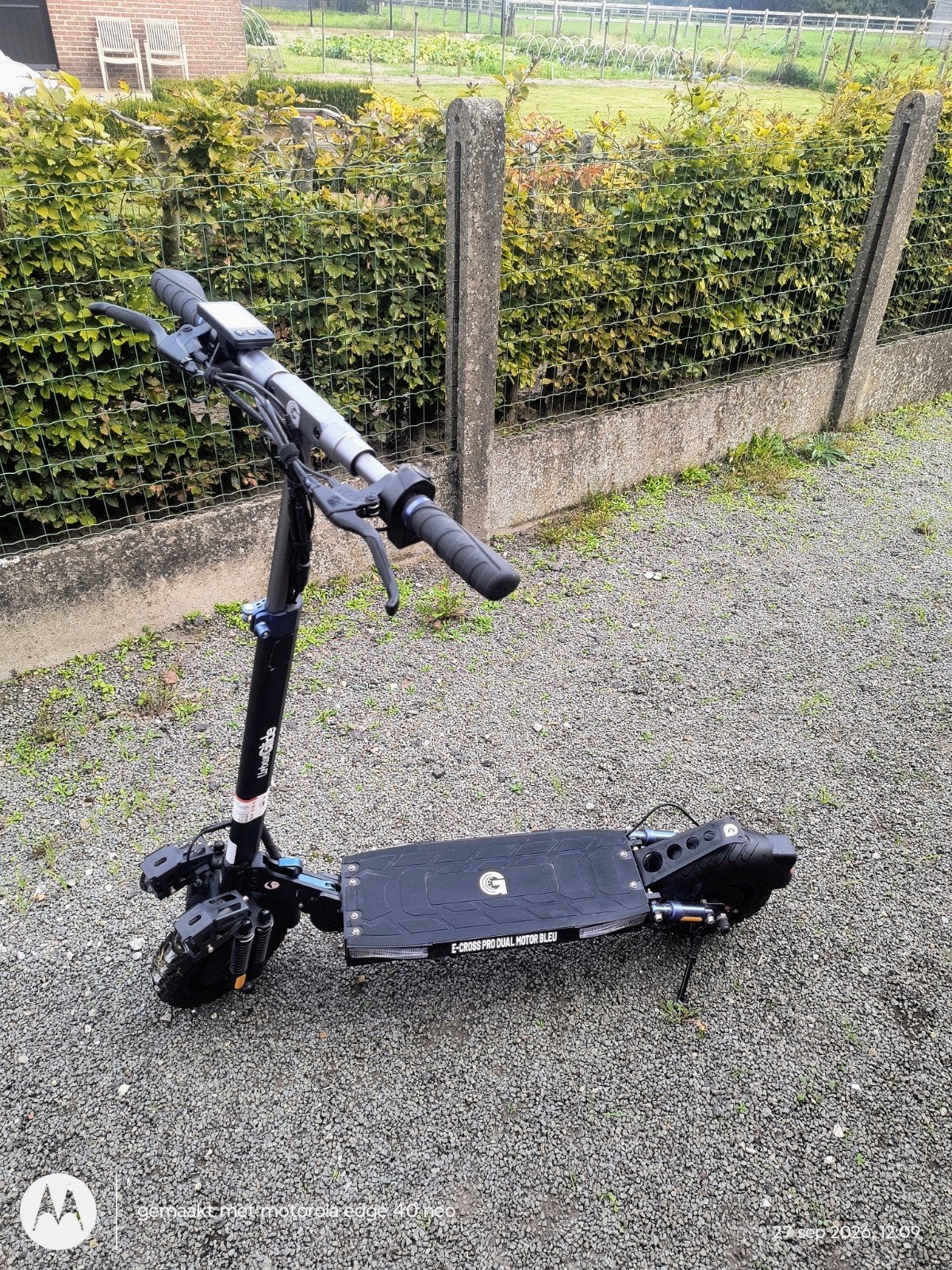 urbanglide Ecross pro dual motor 2x800watt, Vélos & Vélomoteurs, Enlèvement, Comme neuf, Step électrique (E-scooter), Urban glide