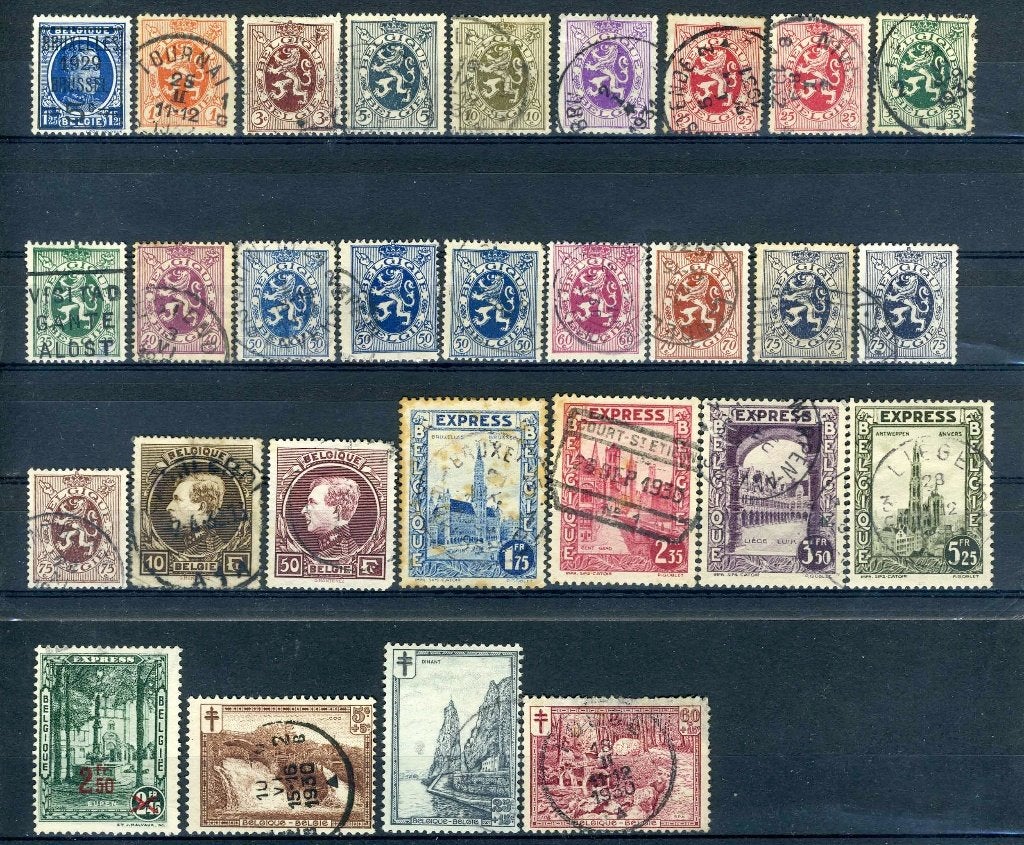 (B) Année 1929 estampillée (275-296) -6, Envoi, Affranchi, Oblitéré