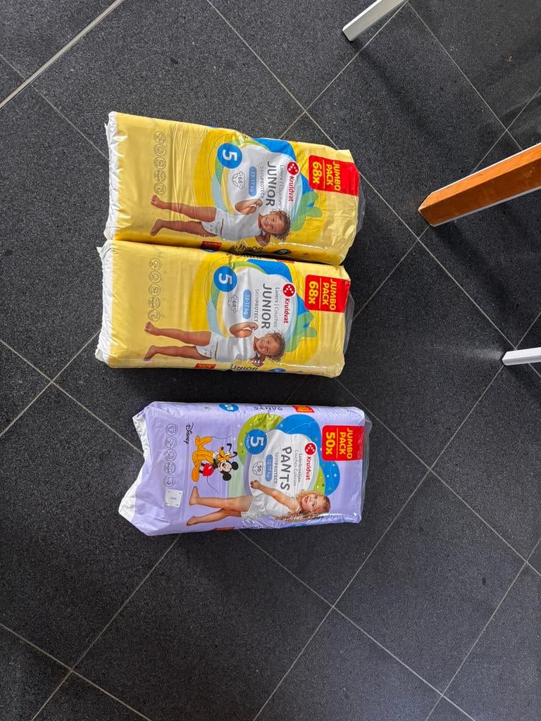 Kruidvat luiers maat 5, Ophalen