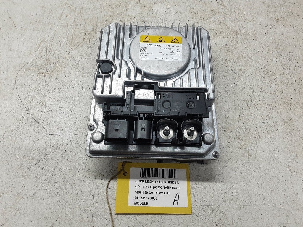 UNITE ELECTRONIQUE Seat Leon (KLB) (01-2019/-) (5WA959663A), Seat Deutschland GmbH, Service@seat.de, Utilisé, Seat
