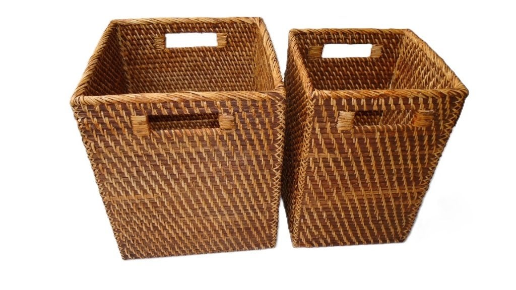 ZEEGRAS MANDEN HOOG MODEL 2 DLG SET GROOT NIEUW, Mand, Nieuw, Ophalen of Verzenden, Riet
