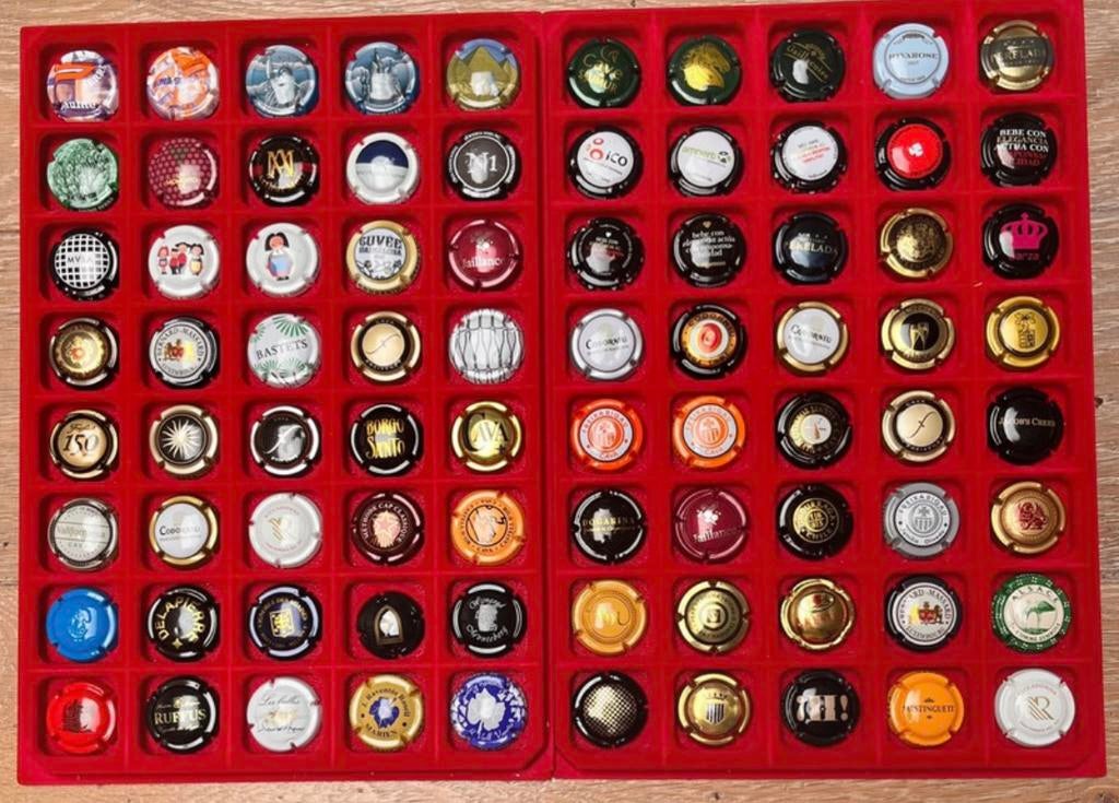 400 Champagne capsules, Collections, Collections complètes & Collections, Enlèvement ou Envoi