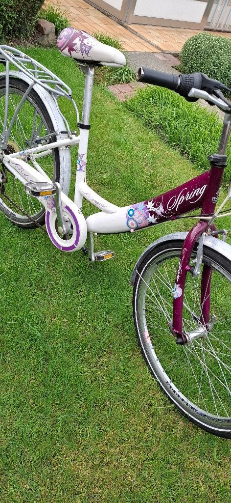 Kinderfiets, Fietsen en Brommers, Ophalen, 16 tot 20 inch, Velgrem, Zo goed als nieuw