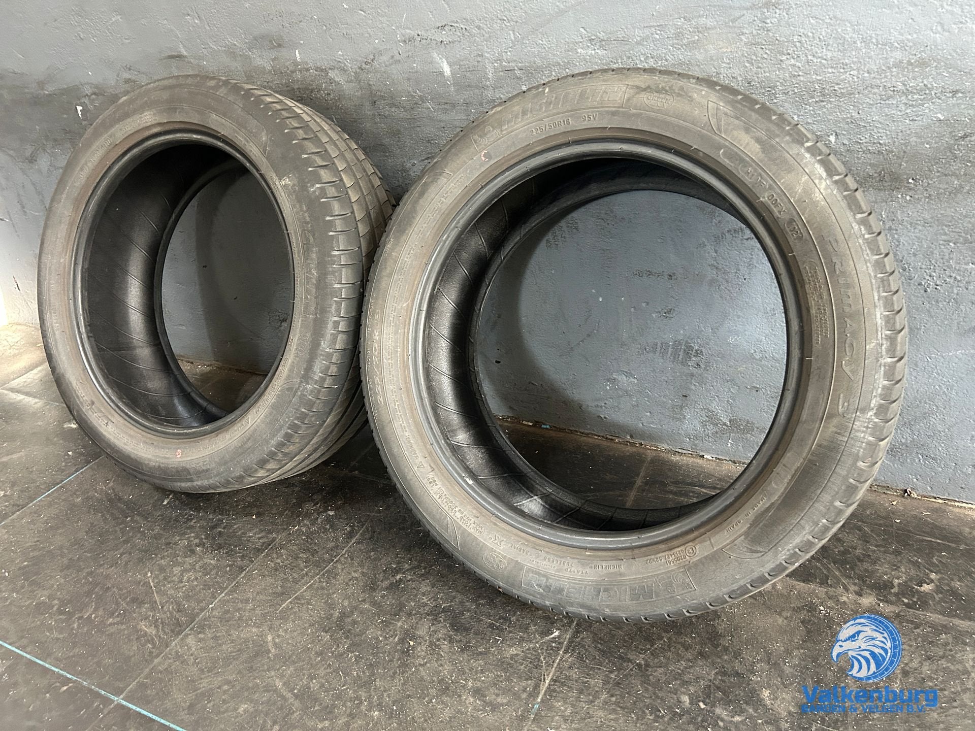 7mm! Zomerbanden 225/50R18 Michelin Primacy 3, Auto-onderdelen, Banden en Velgen, 18 inch, Gebruikt, -, -