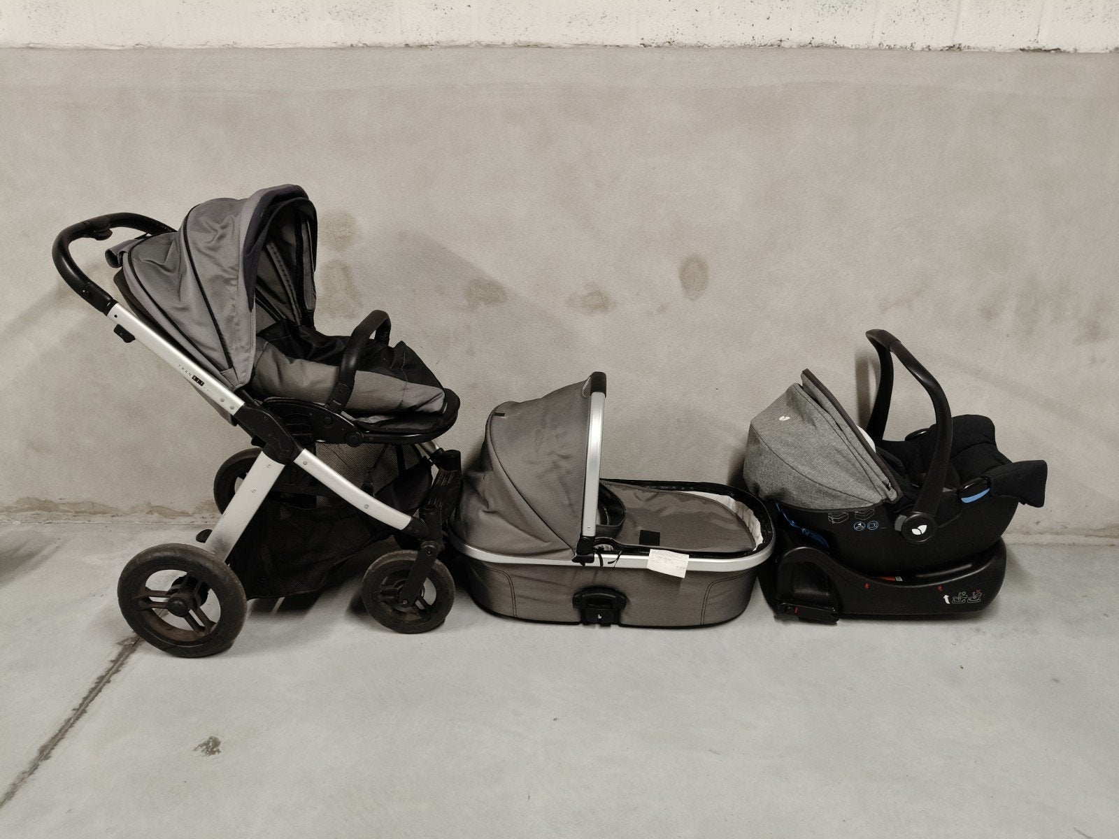 Kinderwagen Mutsy Transit - volledige set, Enlèvement, Utilisé, Mutsy, Poussette combi