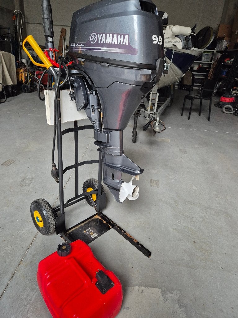 Yamaha 9.9 pk buitenboordmotor  4takt motor, Watersport en Boten, Ophalen, 5 tot 10 pk, Viertaktmotor, Zo goed als nieuw