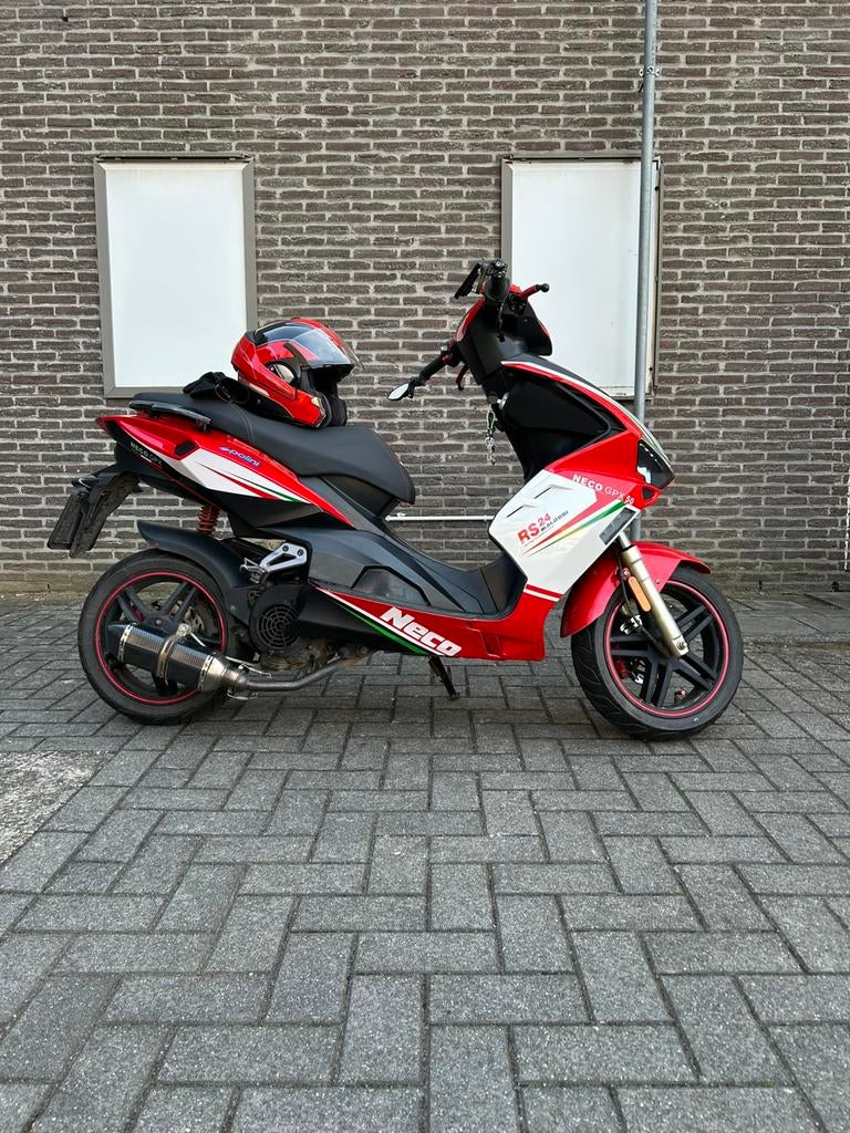 Neco Gpx125 Rosso, Motoren, Scooter, Sportuitlaat, Gebruikt, Particulier