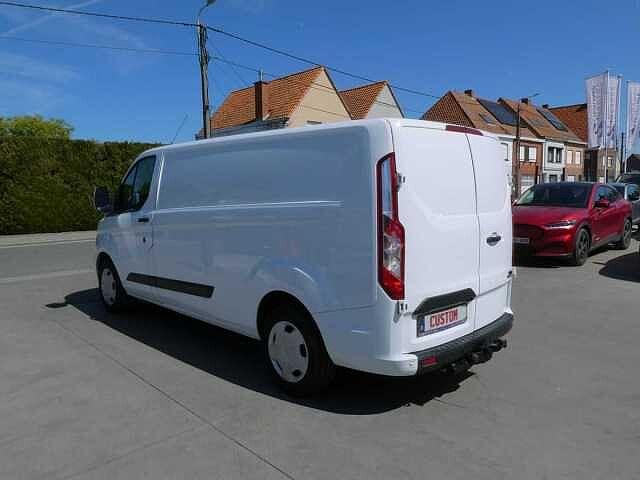 Ford Transit Custom 320L L2 2.0 TDCi 130pk 3pl Trend Camera, Auto's, 94 kW, Euro 6, 128 pk, Wit