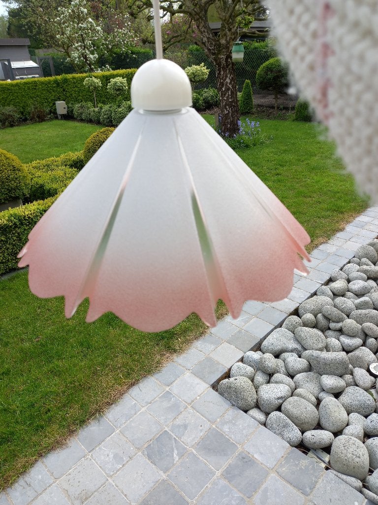 luster, Ophalen, Roze, Zo goed als nieuw, Hanglamp