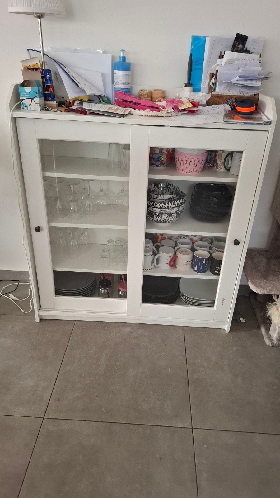 meuble vitrine et meuble tv, Enlèvement, Utilisé