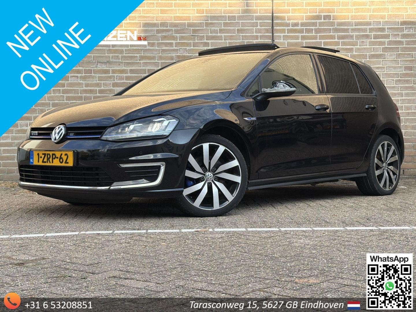 Volkswagen Golf 1.4 TSI GTE | € 6.500,- NETTO! | Pano | Lede, Autos, Achat, 9 kWh, Entreprise, Noir