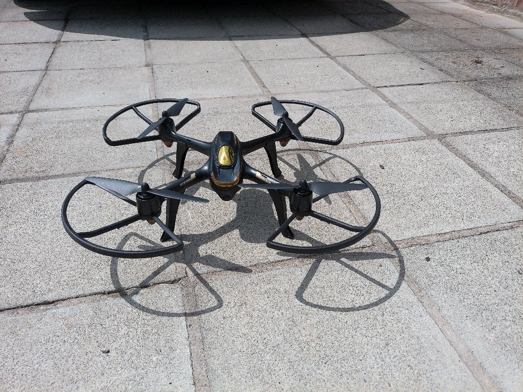 drone hubsan, RTF (Ready to Fly), Quadcopter of Multicopter, Zo goed als nieuw, Ophalen