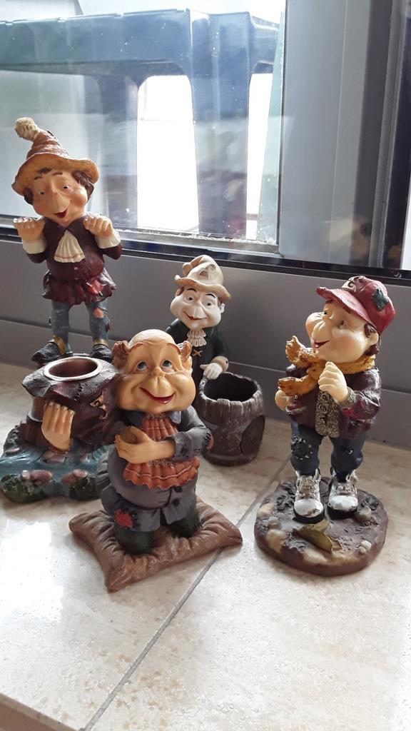 4 Laven Efteling, Verzamelen, Efteling, Ophalen of Verzenden, Gebruikt, Beeldje of Poppetje