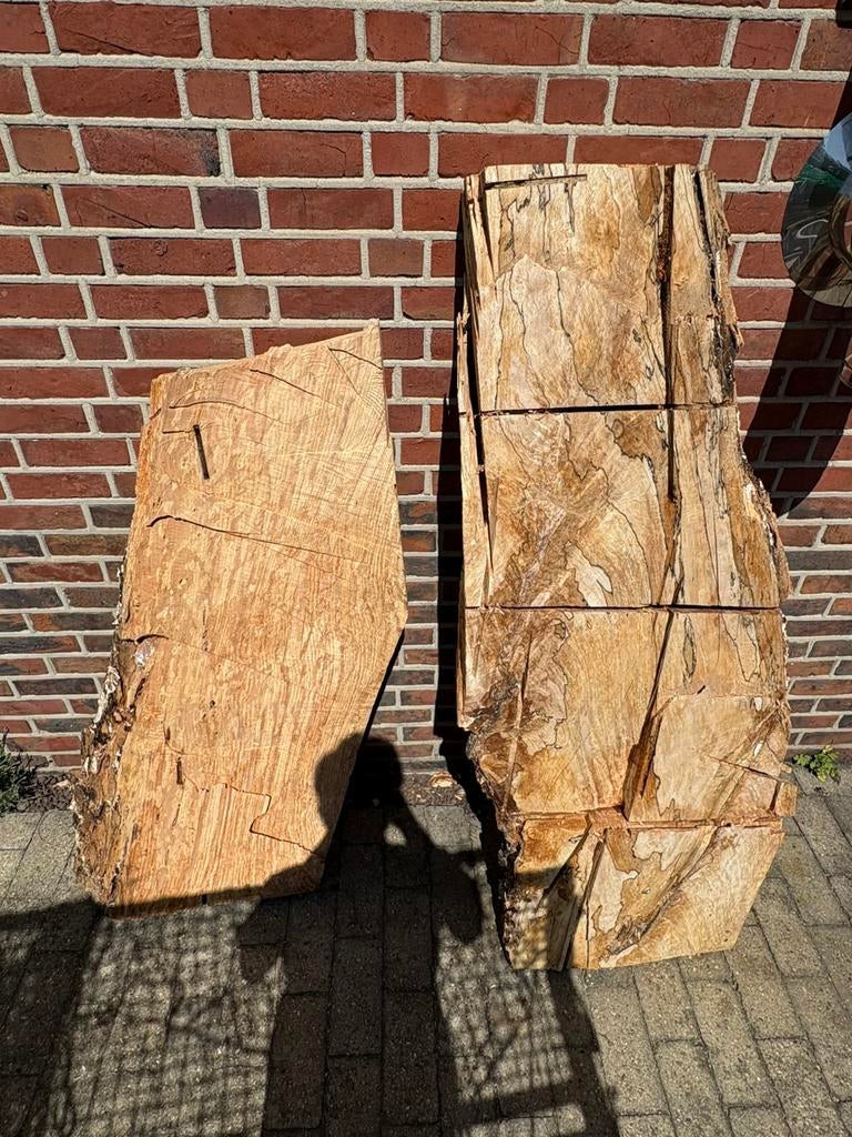 Minder kwaliteit beuken planken, Doe-het-zelf en Bouw, Hout en Planken, Ophalen, Zo goed als nieuw, Plank