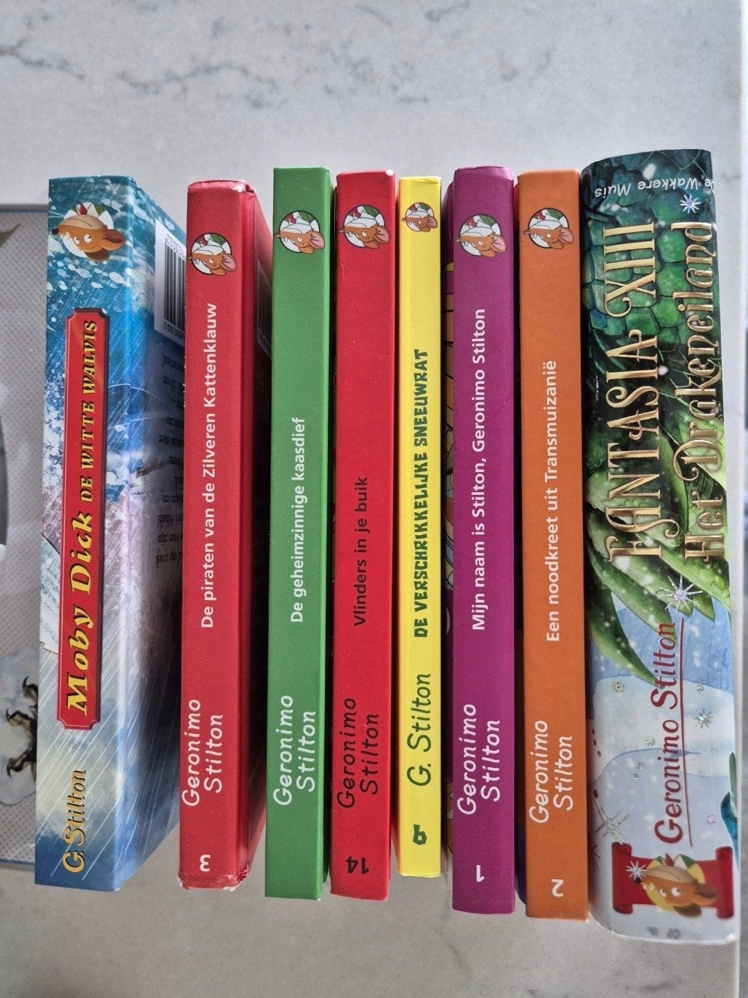 geronimo stilton, Boeken, Ophalen
