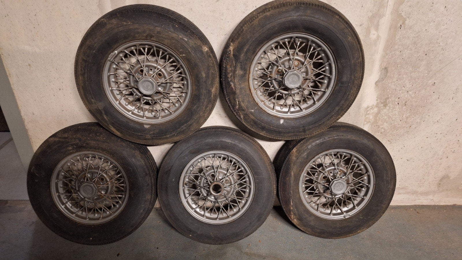 Oltimer spaakvelgen, Ophalen, Gebruikt, Banden en Velgen, 12 inch