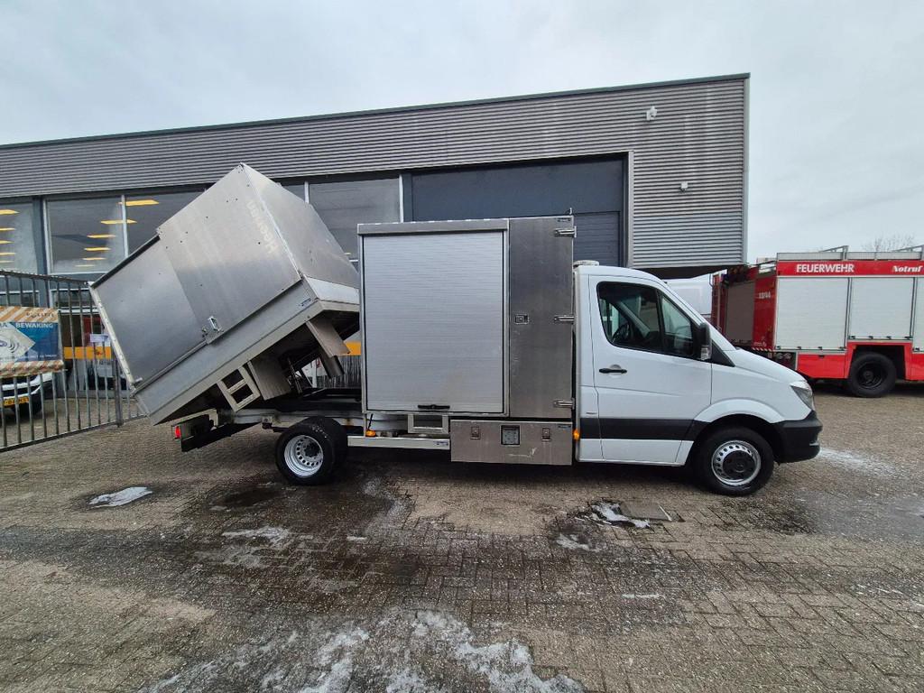 Mercedes-Benz Sprinter 516 CDI/ Vuil/ Kipper/ Airco/ WB 433, Achat, Euro 6, Entreprise, 2000 kg