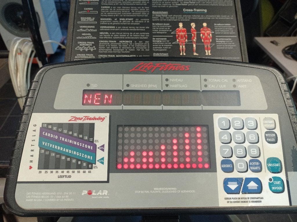 Crosstrainer Life Fitness, Ophalen, Gebruikt, Benen, Crosstrainer