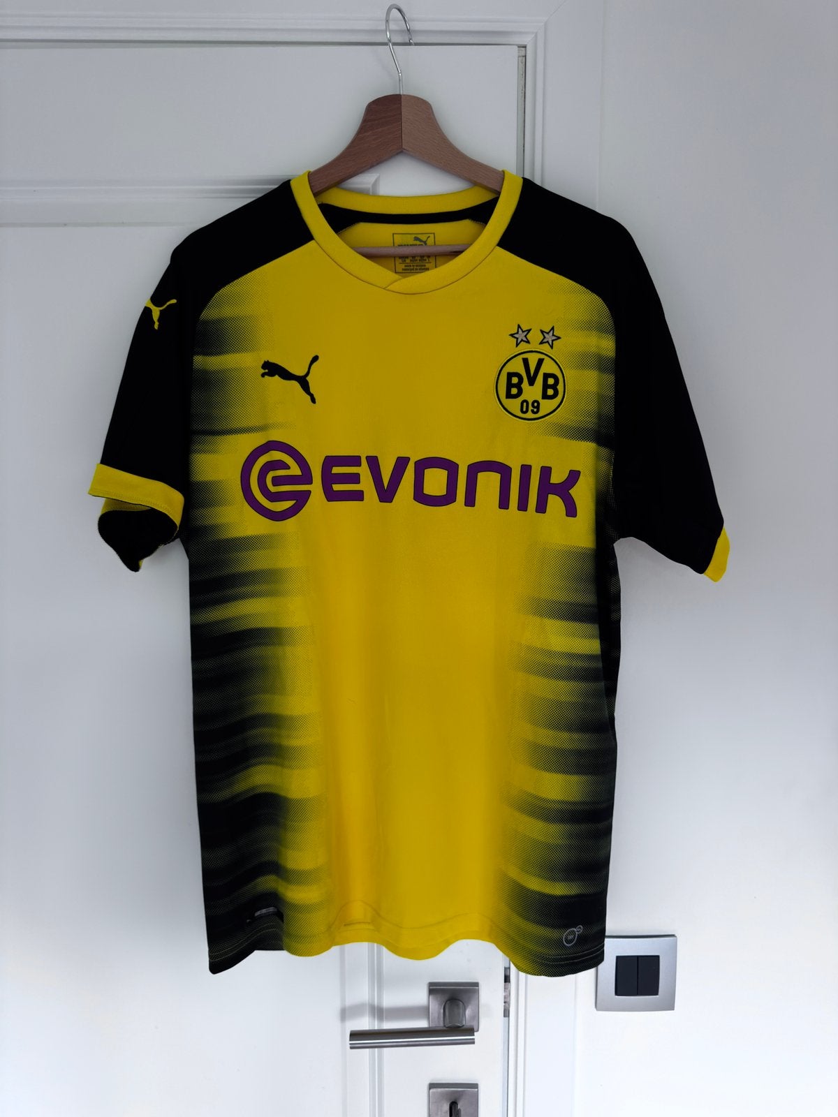 Borussia Dortmund Home Shirt 2017/18 | Original Puma | L, Sport en Fitness, Voetbal, Maat L, Ophalen, Zo goed als nieuw, Shirt