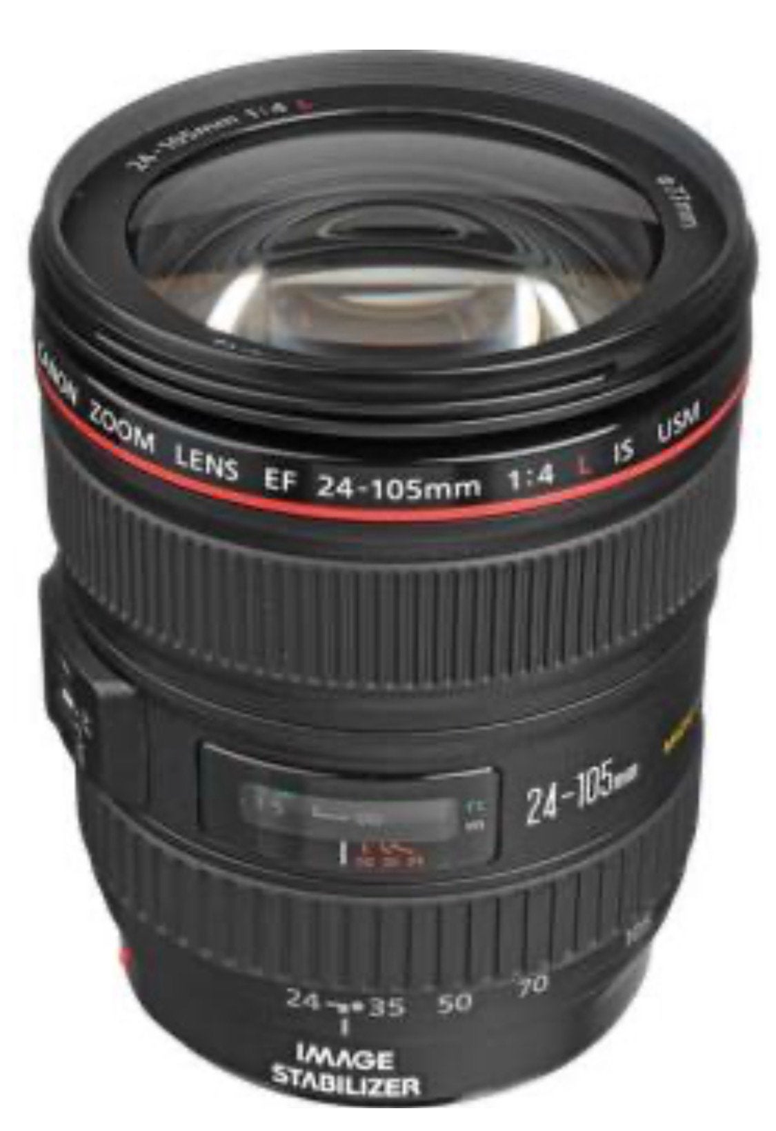 Canon EF 24/105 L F4 is een macro-USM, Audio, Tv en Foto, Ophalen, Gebruikt, Canon, Beschermhoes/tas