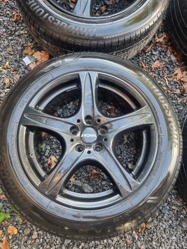 Jantes et pneus 225/60/18 toyota rav4 hybrid 5x114,3, Autos : Pièces & Accessoires, 18 pouces, Enlèvement, Autre, Jante(s)