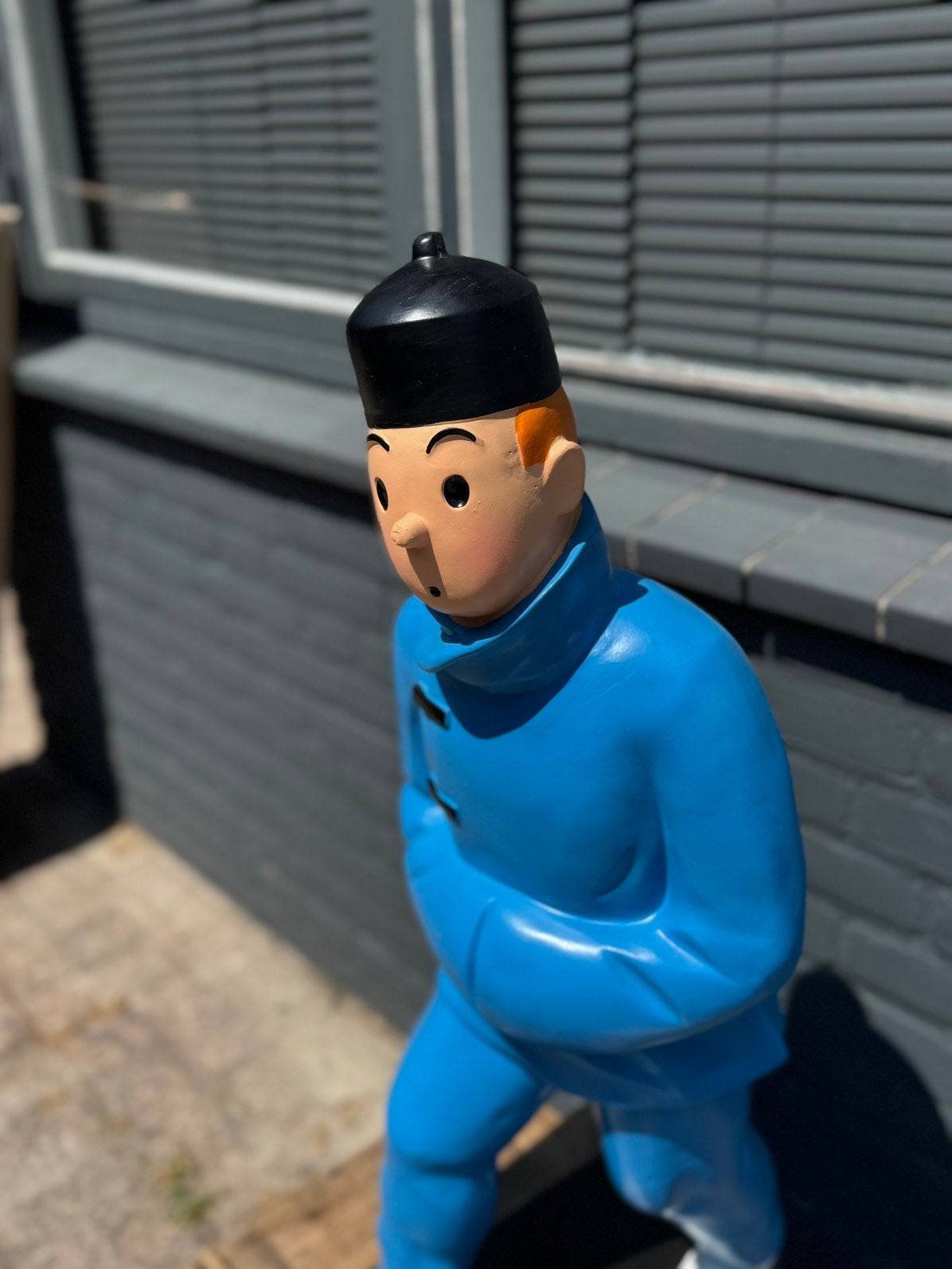 Statue décorative Tintin Lotus bleu, Enlèvement, Utilisé, Humain
