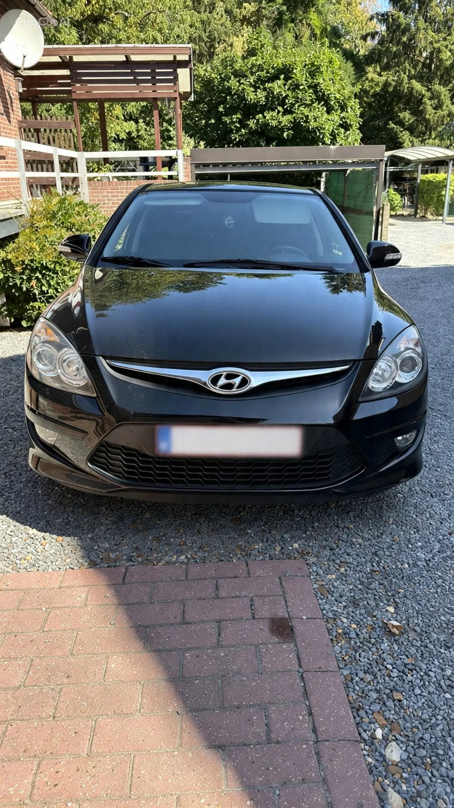 Hyundai i30, leder, Stoelverwarming,eerste inschr 2013, Auto's, Hyundai, Voorwielaandrijving, Euro 5, Zwart, Zwart