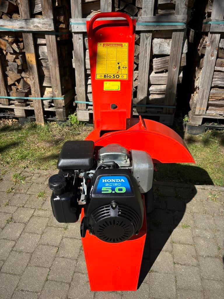 Broyeur Caravaggi BIO50, Jardin & Terrasse, Déchiqueteurs, Enlèvement, Utilisé, Essence