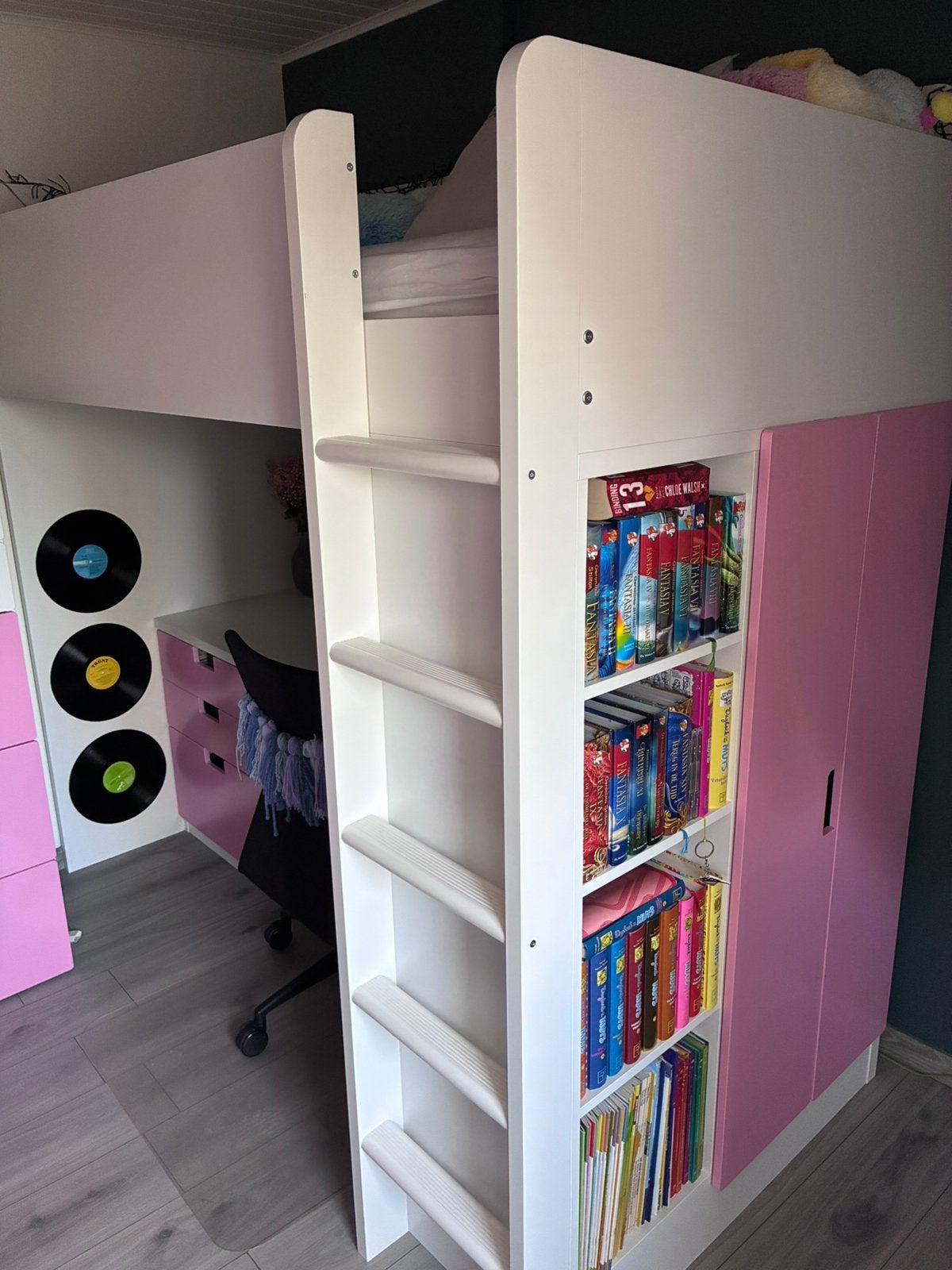 Ikea hoogslaper smastad, Kinderen en Baby's, Ophalen, Zo goed als nieuw