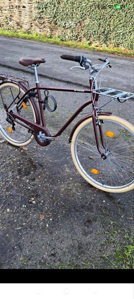 Stadfiets voor mannen, Ophalen