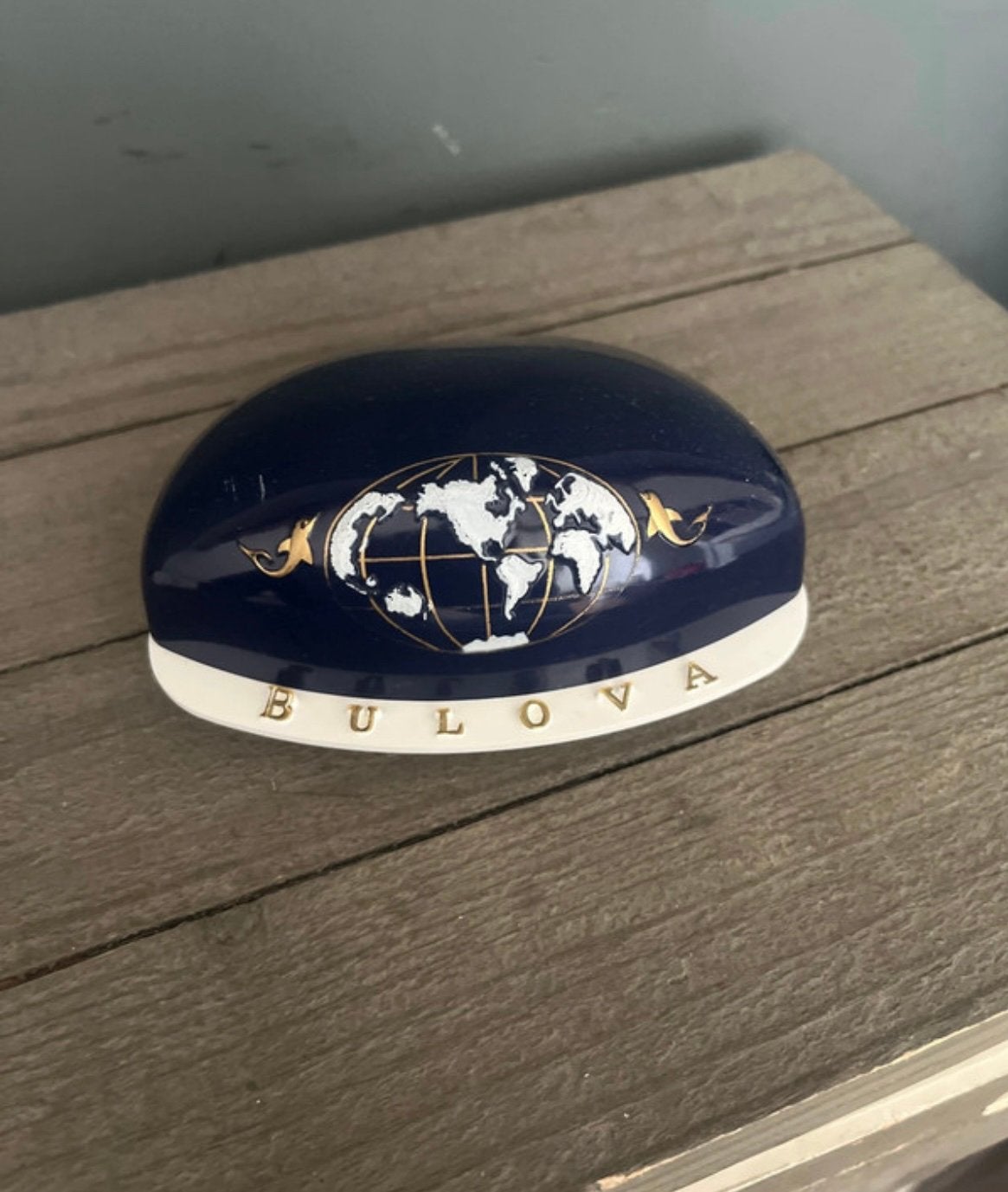 Bulova boîte montre ancienne, Enlèvement, Bulova