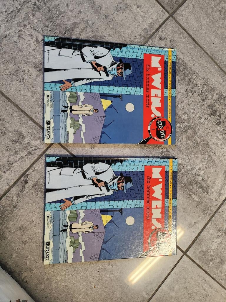 Bande dessinée mr wens, Livres