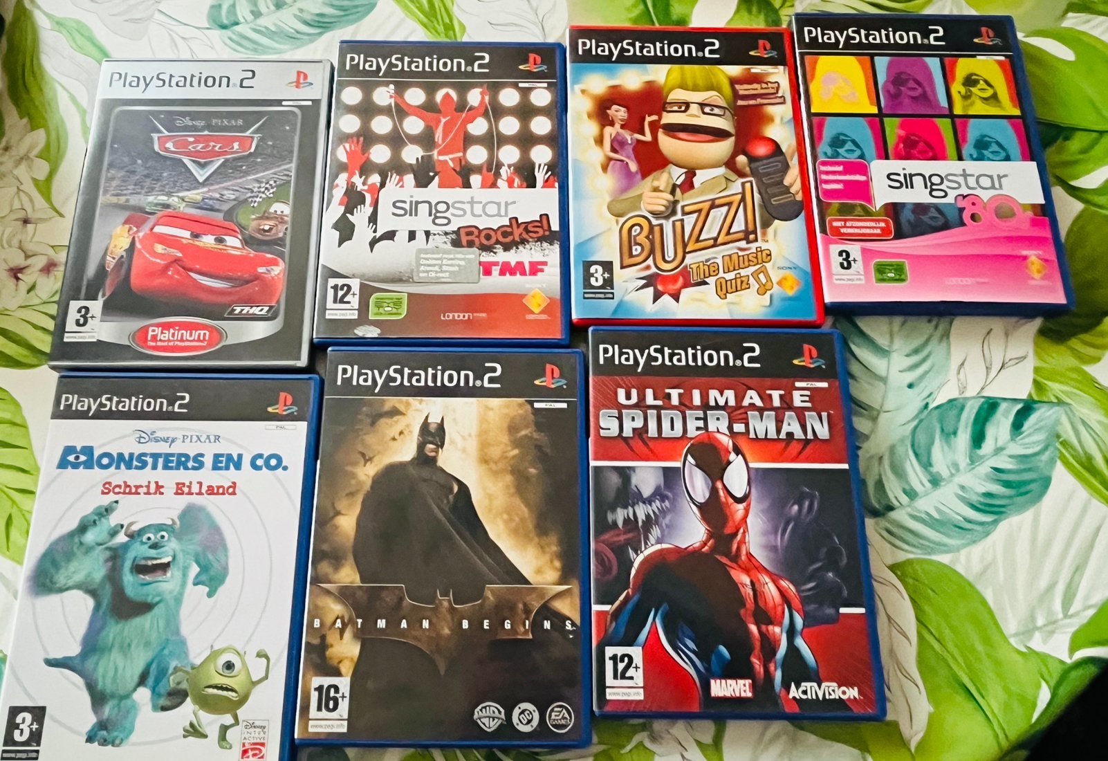 PlayStation 2 avec 7 jeux, Enlèvement ou Envoi, Comme neuf