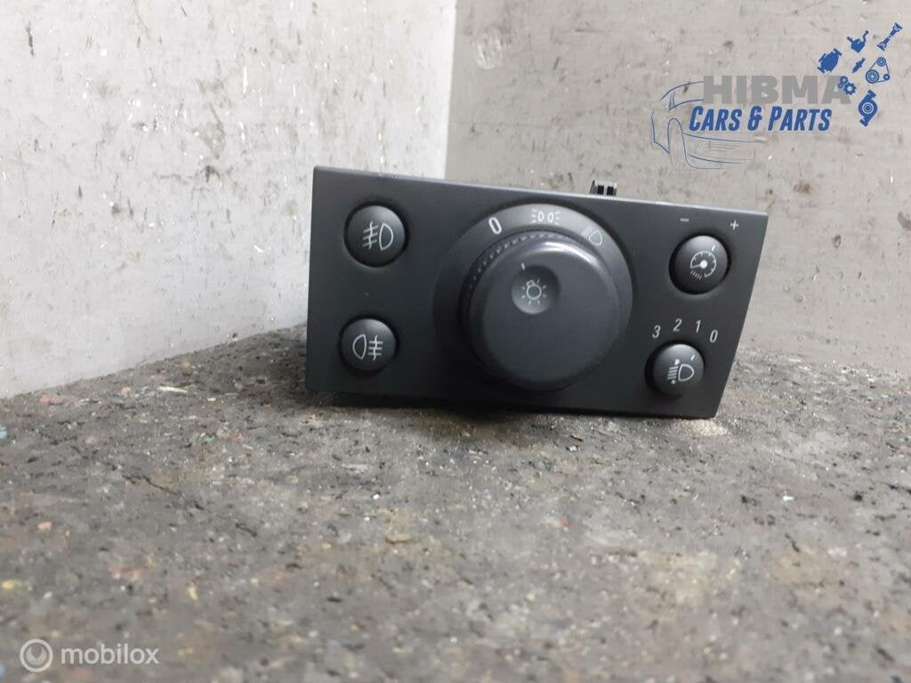 Lichtschakelaar Opel Meriva A 93394755 2003 t/m 2010, Enlèvement ou Envoi, Utilisé