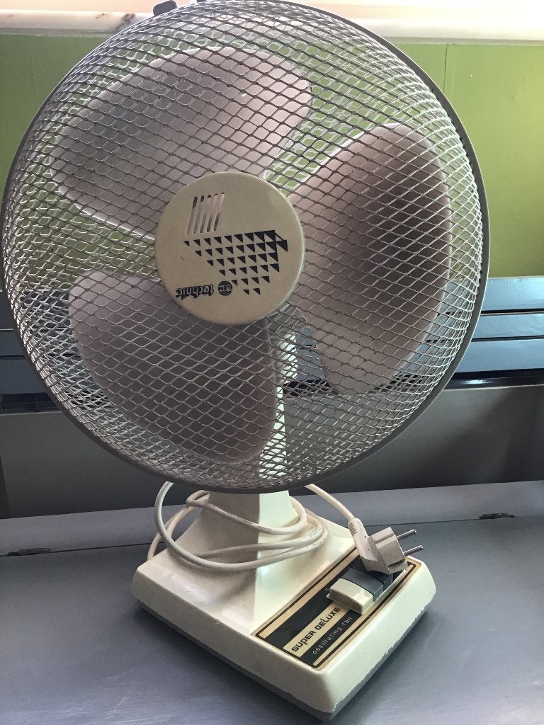 Ventilateur, Enlèvement, Utilisé, Ventilateur de table