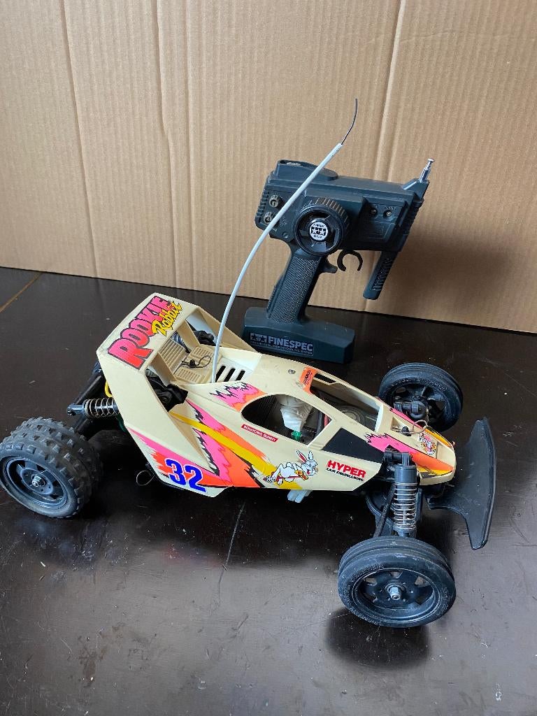 Tamiya Rookie Rabbit 1/10 Electric Rc Buggy Vintage, Échelle 1:10, Voiture off road, Enlèvement, Utilisé