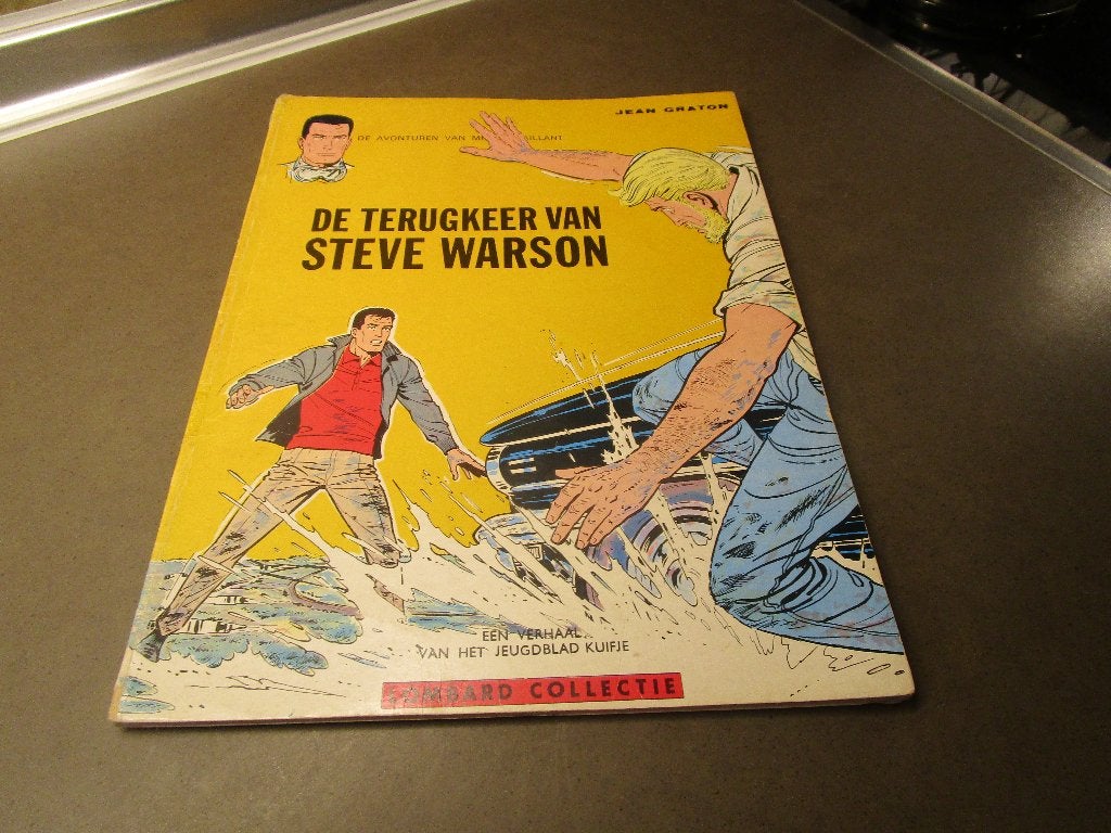 De terugkeer van Steve Warson - 1e druk - 1965, Gelezen, Jean Graton, Eén stripboek, Ophalen of Verzenden