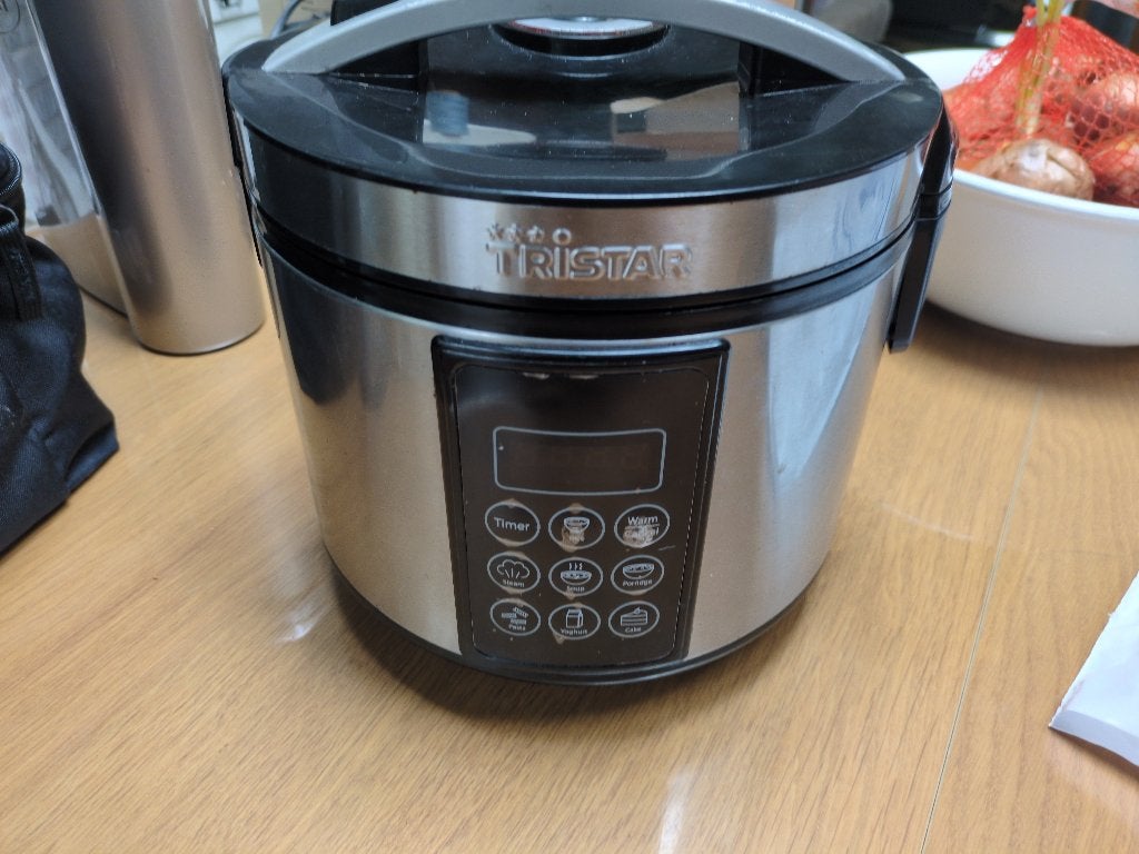 Cuiseur à riz multicuiseur Tefal RK-6132, Electroménager, Enlèvement, Lave-vaisselle, Ne fonctionne pas