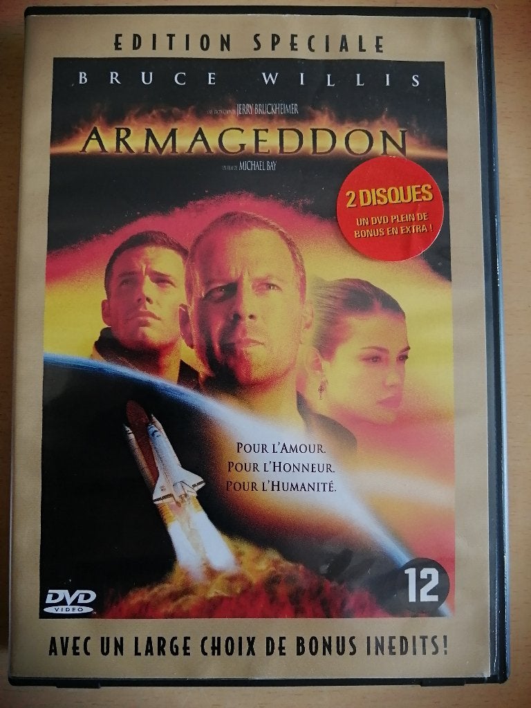DVD Armageddon  1998 ‧ SF/Action ‧ 2h 28m, Enlèvement ou Envoi, Anglais, Action, Anglais