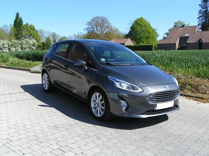 Ford fiesta 1.5 tdci, diesel, '2017, 93000km, Auto's, Voorwielaandrijving, Stof, Electronic Stability Program (ESP), 5 deurs