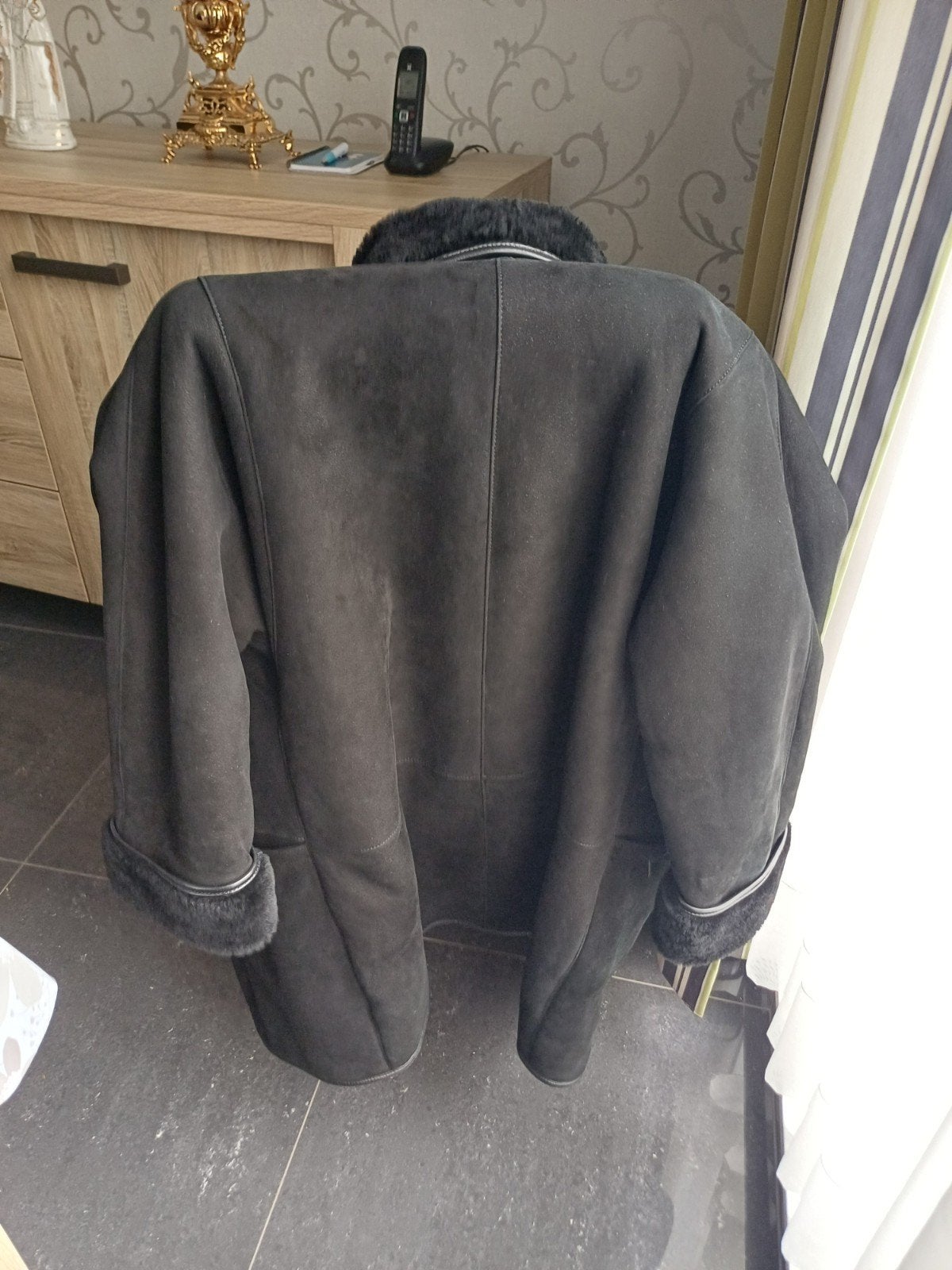 Jas, Enlèvement ou Envoi, Comme neuf, Taille 38/40 (M), Noir