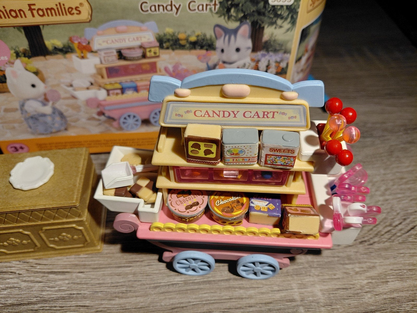 Sylvanian families snoep set, Ophalen