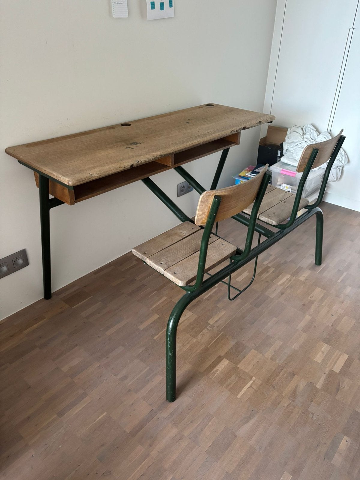 Authentieke bureau, lessenaar, bank, Enlèvement, Utilisé