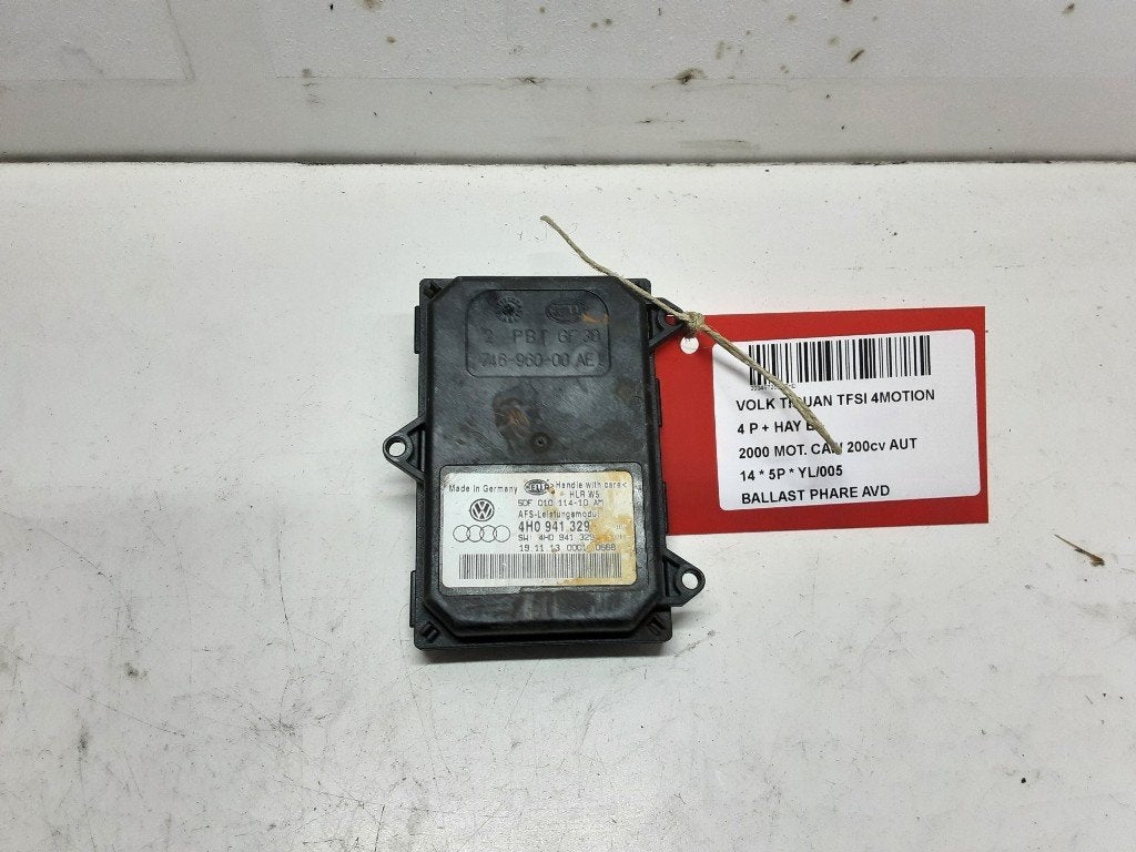 BALLAST DE PHARE XENON DROIT Tiguan (5N1 / 2) (4HO941329), Volkswagen, Mevr. I. Hauben, Utilisé, Rue de l'Espoir 34 34
4030  GRIVEGNÉE, BE