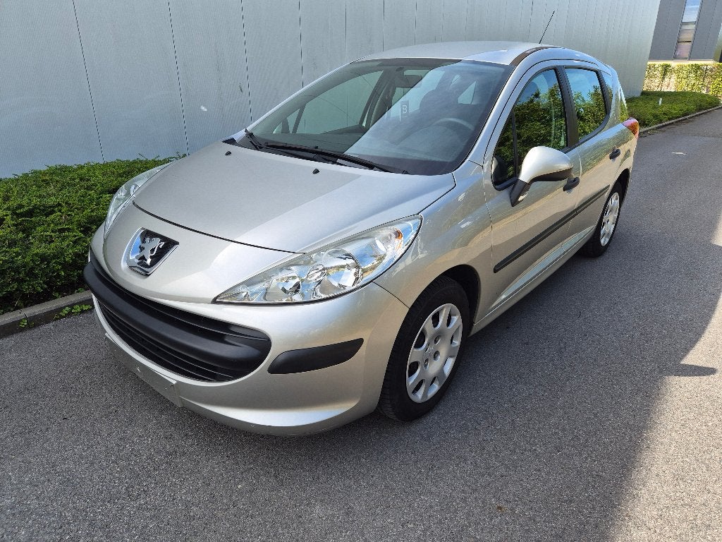 PEUGEOT 207, Autos, Argent ou Gris, Achat, Boîte manuelle, Noir