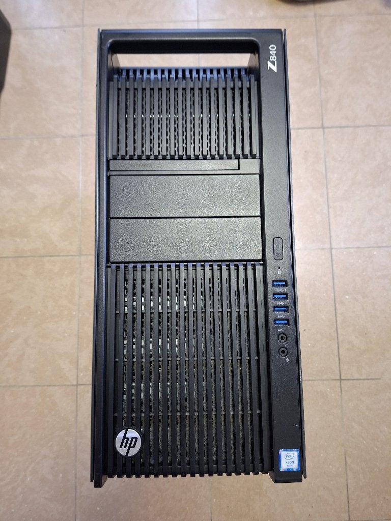 HP Z840 2x Xeon 24-Core 32GB ECC P620 480GB SSD 3TB SAS W11, Computers en Software, 3.48TB, Gebruikt, 2 tot 3 Ghz, 32 GB